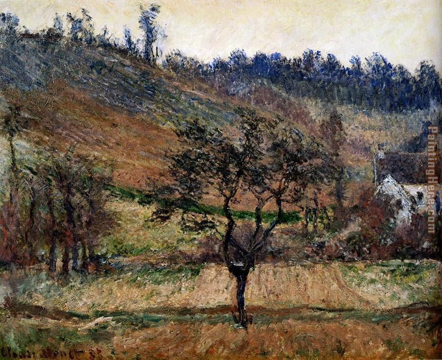 The Valley Of Falaise painting - Claude Monet The Valley Of Falaise art painting